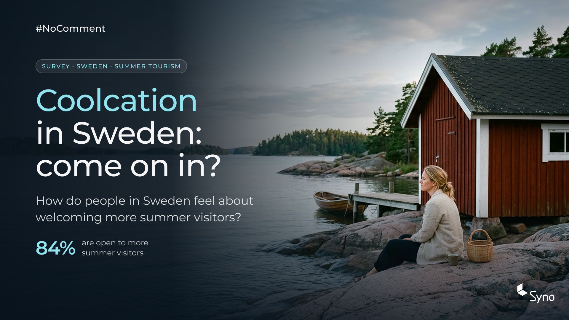 Coolcation in Sweden: come on in? 84% are open to more summer visitors