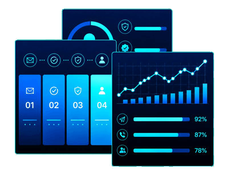 premium panel network mockup
