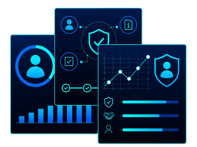 premium panel network mockup